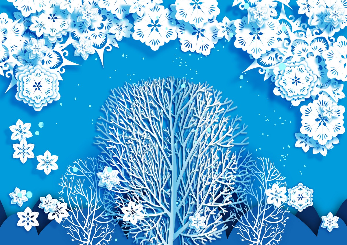 Зимние сказки в лесу